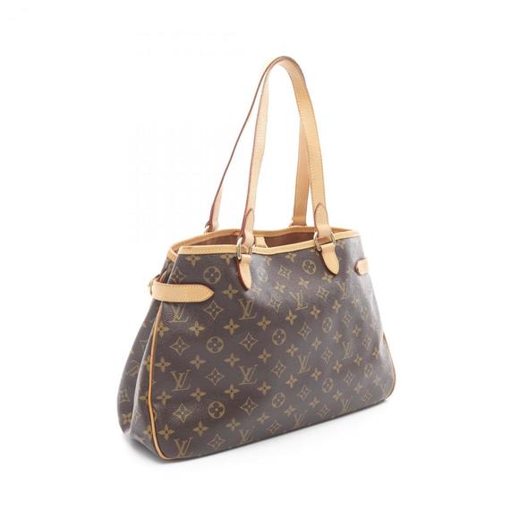 LOUIS VUITTON Brown Monogram Leather Shoulder Bag - Picture 1 of 8